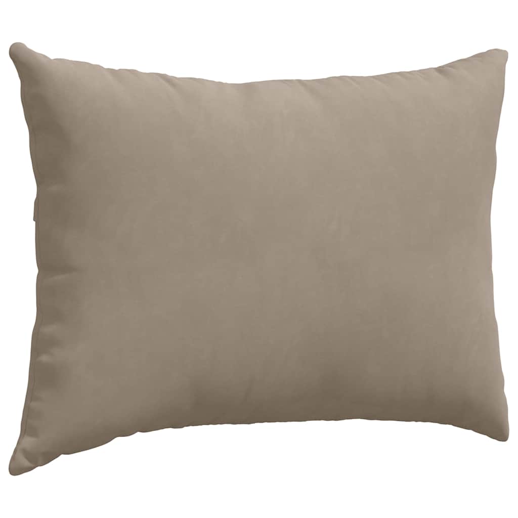 Sofa Pillows 2 pcs Taupe 70 x 50 cm Fabric